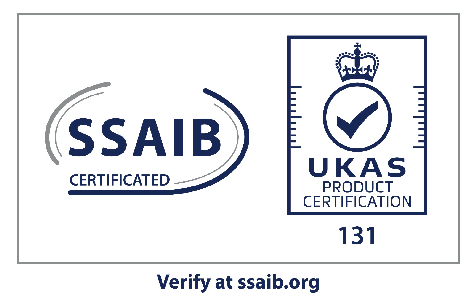 SSAIB Certificated